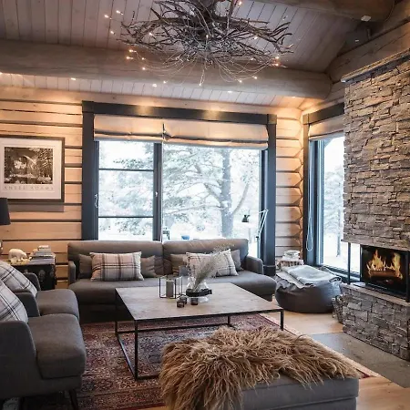Дом отдыха Spacious Mountain With Style In Оппдал